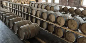 Whiskey aging in Barrels are affected by Weather